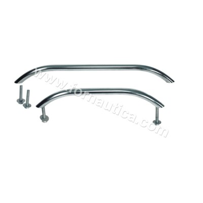 Corrimano In Acciaio Inox Aisi 316 Con Tubo Ovalizzato | Srl - Foto 3