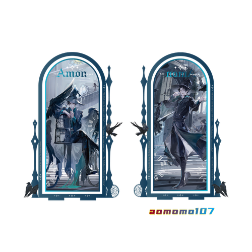 Oficial Señor de los Misterios El Juego del Destino Amon Acrílico Soporte Marco Regalo - Imagen 5 de 6