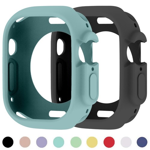 For Apple Watch Ultra2 Ultra 49mm Shell Cover Soft Candy Bumper TPU Frame Case - Zdjęcie 10 z 28