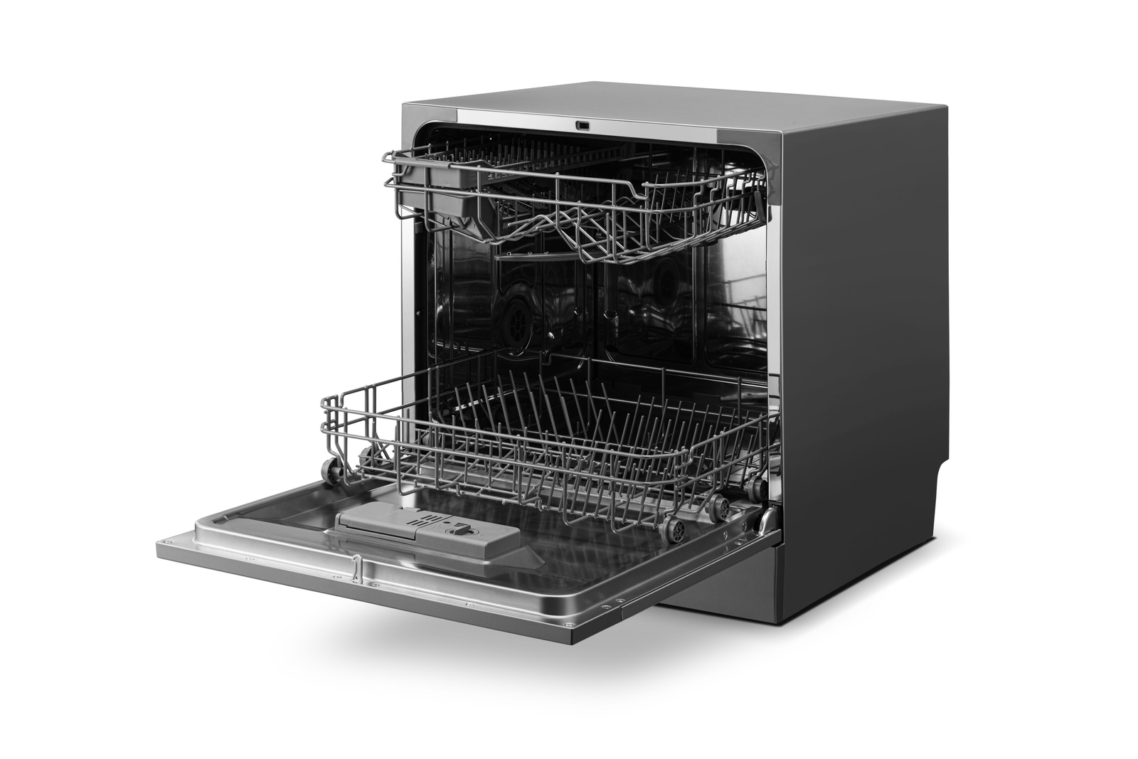 Kogan Benchtop Dishwasher (8 Place, Stainless Steel), Dishwashers