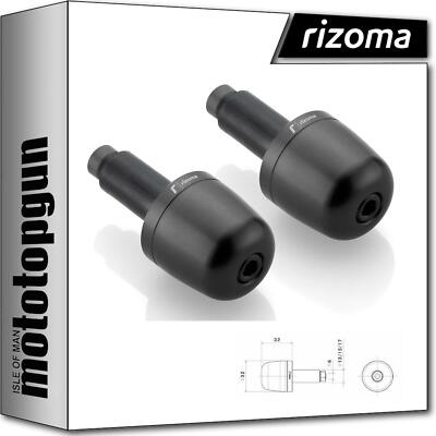 rizoma バーエンド MA302B ブラック 2個セット 1台分 rizoma バーエンド MA302B ブラック 2個セット 1台分