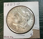 1883-O Morgan Dollar - High Grade Fresh BU from old collection - VAM-8a