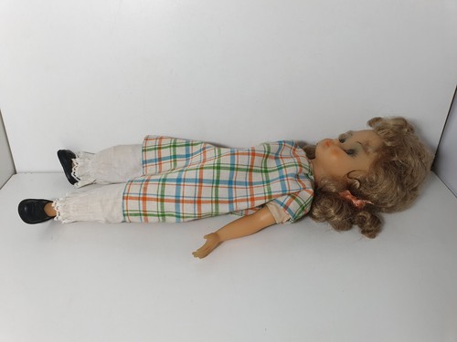 Jolie Poupée BELLA 45 cm plastique ancienne jouet vintage années 70 - Picture 8 of 12