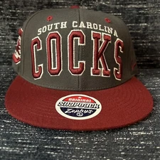 NWT SOUTH CAROLINA COCKS SNAPBACK HAT 