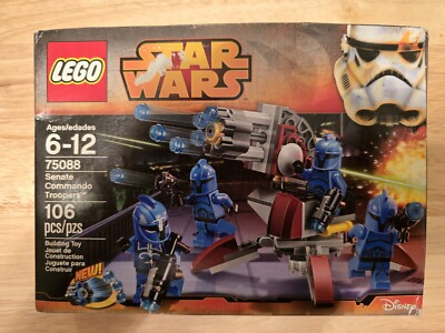 sealed Lego 75088 Star Wars Clone Wars Senate Commando Troopers battle pack