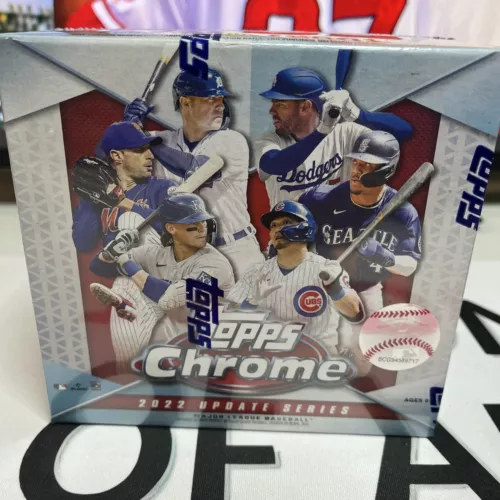 2022 Topps Chrome Update MLB Baseball Trading Card Mega Box IN HAND - FAST SHIP