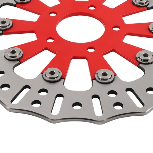 Rotores de freno flotantes delanteros 11,8 para Harley-Davidson Touring 08-19 Dyna 2006-17 - Imagen 4 de 12