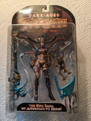 McFarlane Spawn Dark Ages THE SKULL QUEEN action figure (1998) NEW NIP