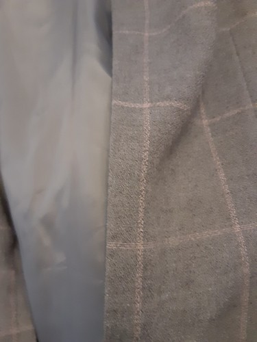 EN AVANCE maßgeschneidertes Damenkleid. Grau gestreift Größe 4 neu High End Designer Tuch - Bild 13 von 14