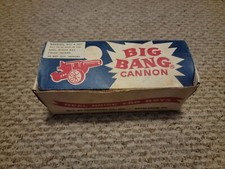 VINTAGE Toy BIG BANG No 60MM CANNON in Original Box assembled.