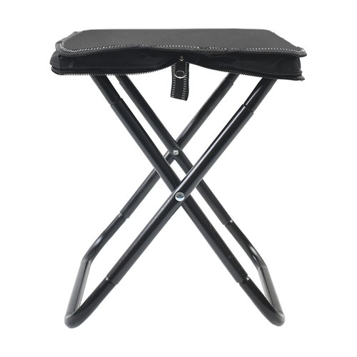 Klapphocker Campinghocker Kleiner Faltbarer Klappstuhl Hocker für Heimzug Freien - Bild 7 von 8