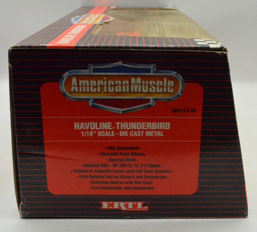 Ertl American Muscle Davey Allison #28 Havoline 1993 1/18 Nascar diecast Foto 2 de 4
