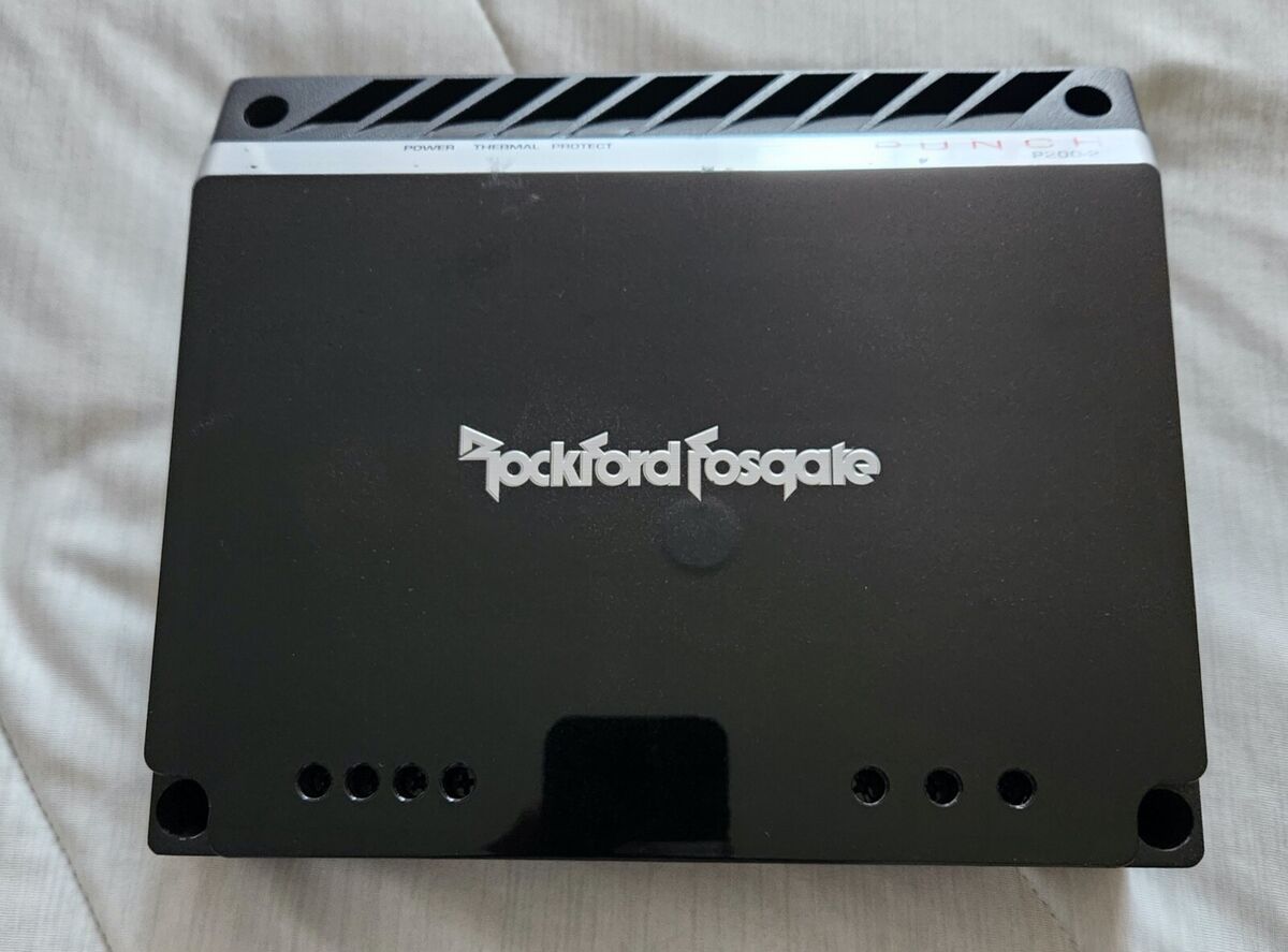 Rockford Fosgate Punch P200-2 200W - 2 Channel Amplifier PRE Rockford Fosgate Punch P200-2 200W - 2 Channel Amplifier PRE