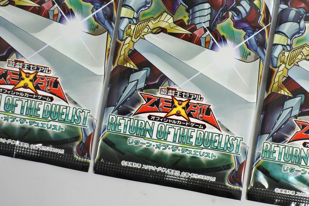 Yugioh Zexal OCG Return of the Duelist 6packs Japanese Trading