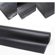 Gummimatte Gummiläufer Anti Rutsch Bodenbelag 100cm Länge 3mm Gummiboden