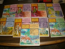 LOT OF 9 GE SHOW 'N TELL PHONO-VIEWERS BIBLE PROGRAMS RECORD AND VIEWERS