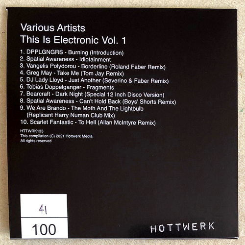 THIS IS ELECTRONIC VOL.1 * UK LIMITED 10 TRK CD * BN! * BEARCRAFT * LADY LLOYD - Picture 2 of 5