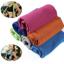 Buy 2 get 1 free ice Cooling Towel for Sports/Workout/Fitness/Gym/Yoga/Pilates