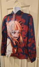 Adult Unisex Sweater Himiko Toga  My Heroe Academia  Costume Hoddie Size XL 