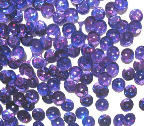 Orchid - Craft Medley 6mm Aurora Borealis Cup Sequins - Bild 2 von 12