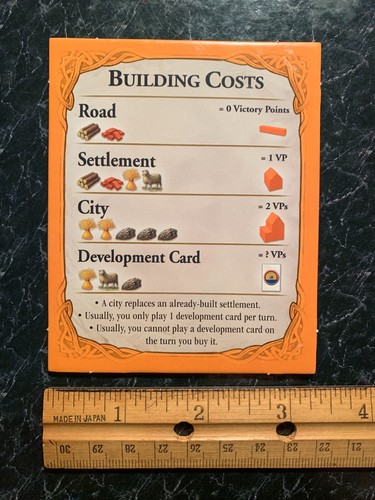 CATAN TRADE BUILD SETTLE Game Replacement Pieces YOU PICK Klaus Teuber FREE SHIP - Picture 15 of 27