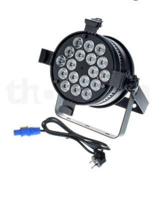 Stairville, Retro Flat Par 18x12W RGBW, LED Strahler, Neu