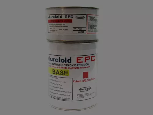 Prochima - Duraloid EPD - 1 KG - rosso RAL 3011 - gel coat epossidico