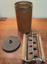 White Mountain Ice Cream Freezer 4 qt Can, Lid and Dasher/Paddle