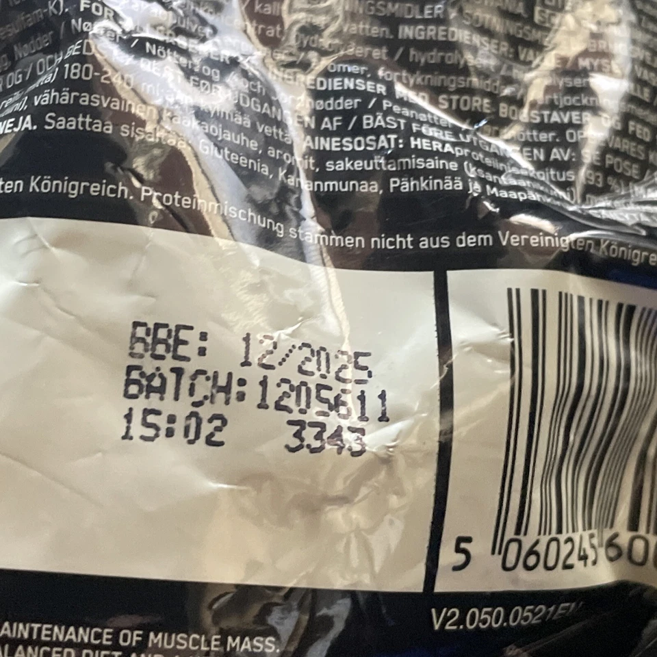 Proteína de suero en polvo Optimum Nutrition Gold Standard 1 lb chocolate doble rico Foto 3 de 3