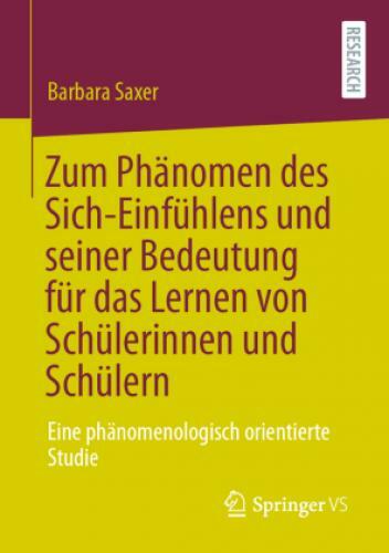 Thumbnail - Zum Phänomen Des Sich-einfühlens Und Seiner Bedeutung Für Das Lernen