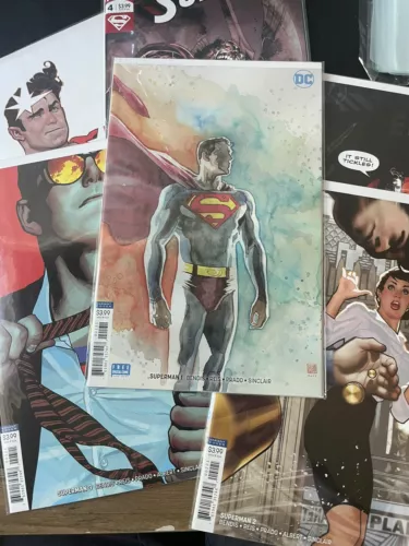 SUPERMAN #1-6 Set Lot 2018 DC Comics Bendis Variants Hughes Mack Rogol Zaar 