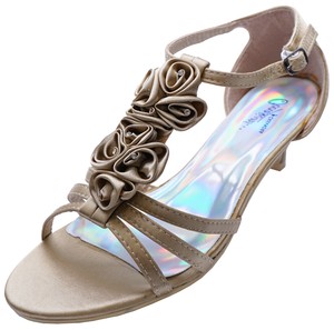 gold kitten heel sandals uk