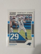 2017 Panini Score Football Fantasy Stars #2 Cam Newton Panthers