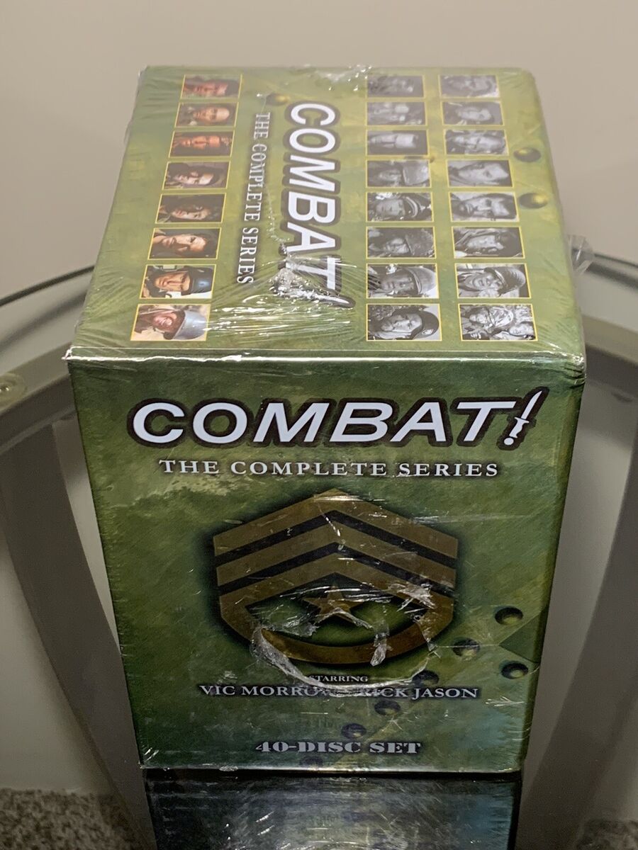 Combat The Complete Series DVD 40-Disc Box Set Combat! TV Combat The Complete Series DVD 40-Disc Box Set Combat! TV
