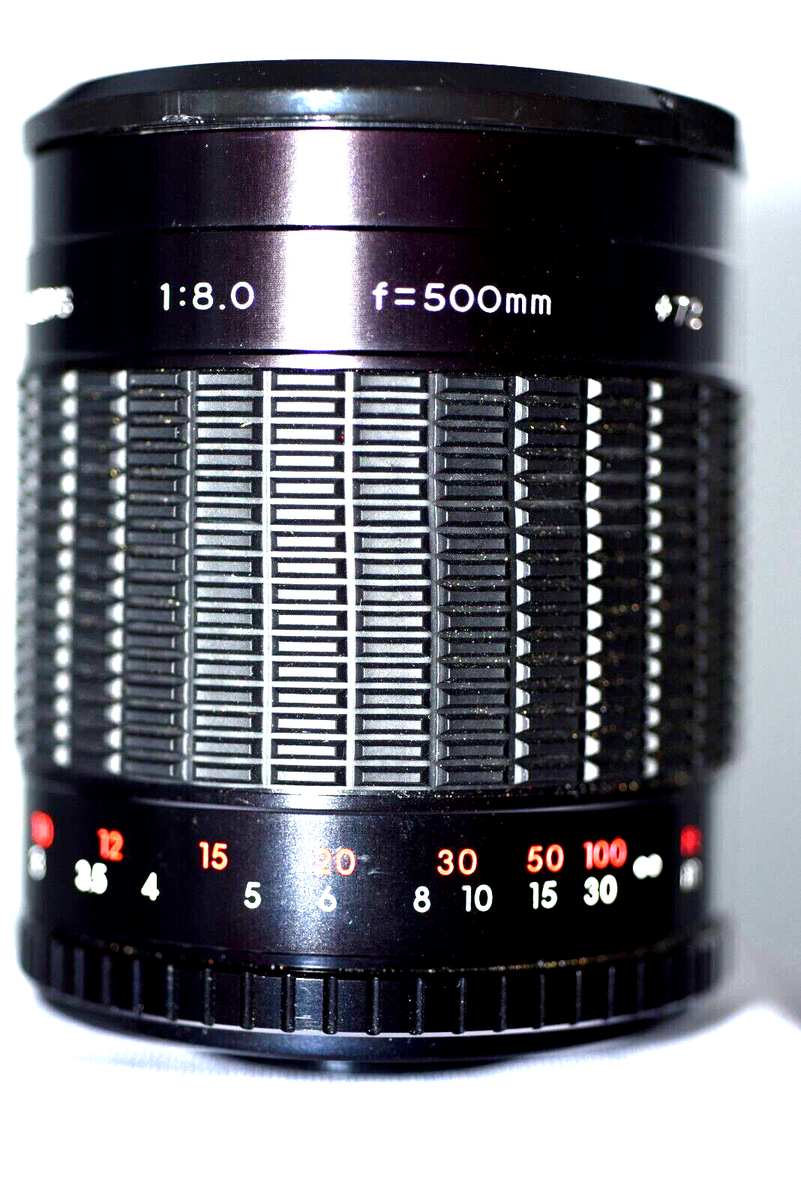 Samyang 500mm F8 Mirror Lens with T-Mount Nikon F. SEE