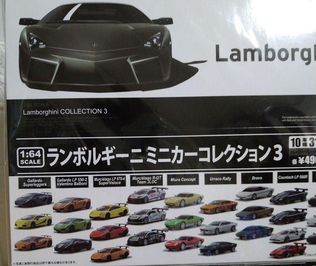 京商Lamborghini Collection 3 1/64 Lamborghini Minicar collection 3 Full complete 10