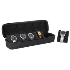 1/2/3/5/6 Slots Travel Watch Roll Case Wristwatch Display Case Watch Storage box