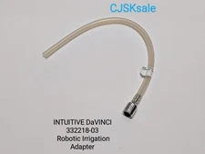 INTUITIVE DaVINCI  332218-03 Robotic Irrigation Adapter w/ Hose (USED).