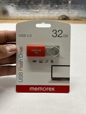 Memorex 32GB Flash Drive USB 2.0 - Red 32020003221