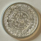 1/4 oz SILVER Round .999 Fine GOLDEN STATE MINT Bullion AZTEC CALENDAR - 07