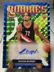 RAYAN RUPERT | 2024 Topps Finest Basketball AUTO Rookie RC #RFA-RR Portland 🔥