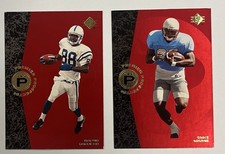 Marvin Harrison (RC) and Eddie George (RC) Upper Deck Premier Prospects