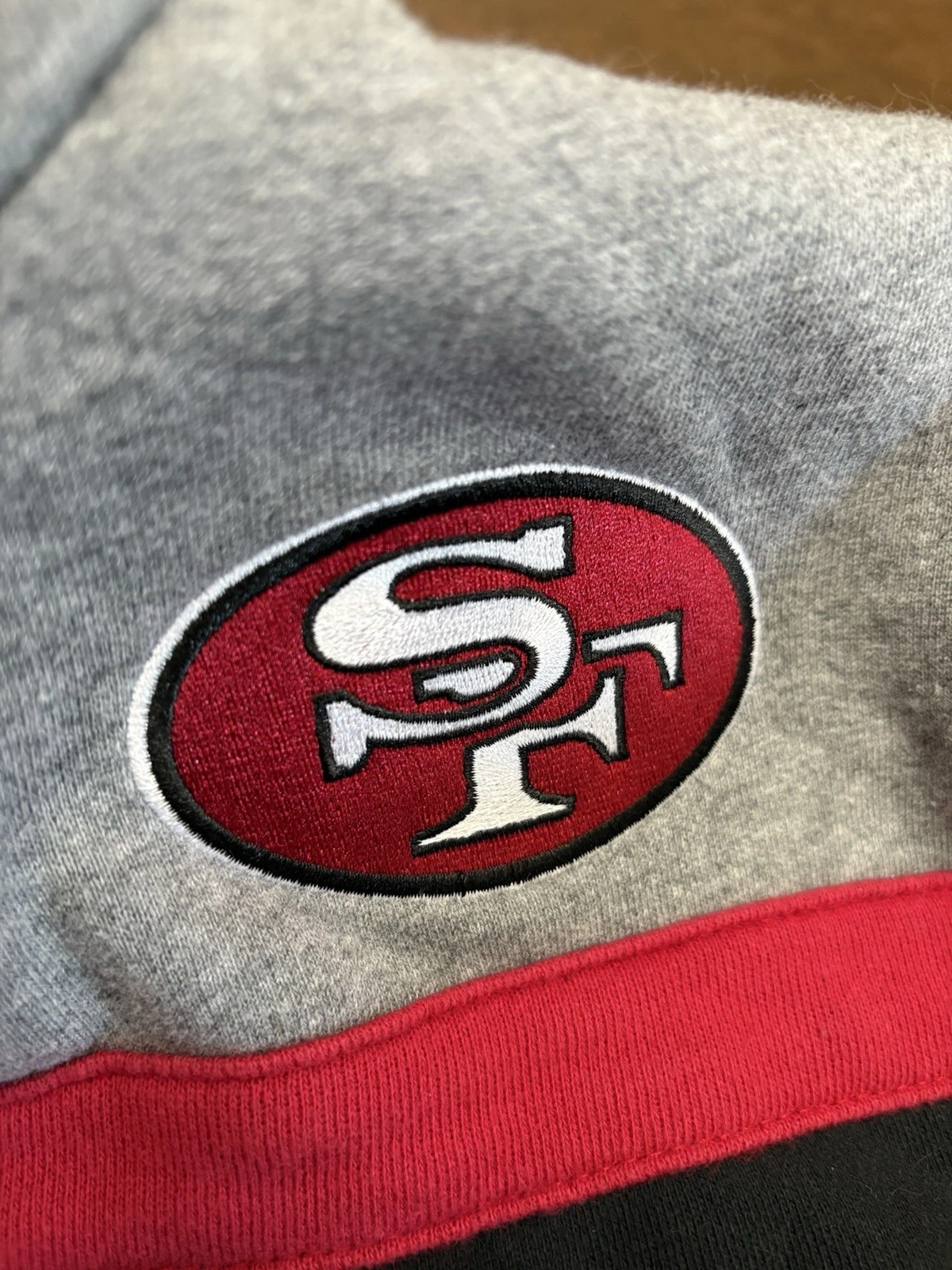 San Francisco 49ers Mitchell & Ness Forty Niners Head Coach Felpa con Cappuccio Uomo Small