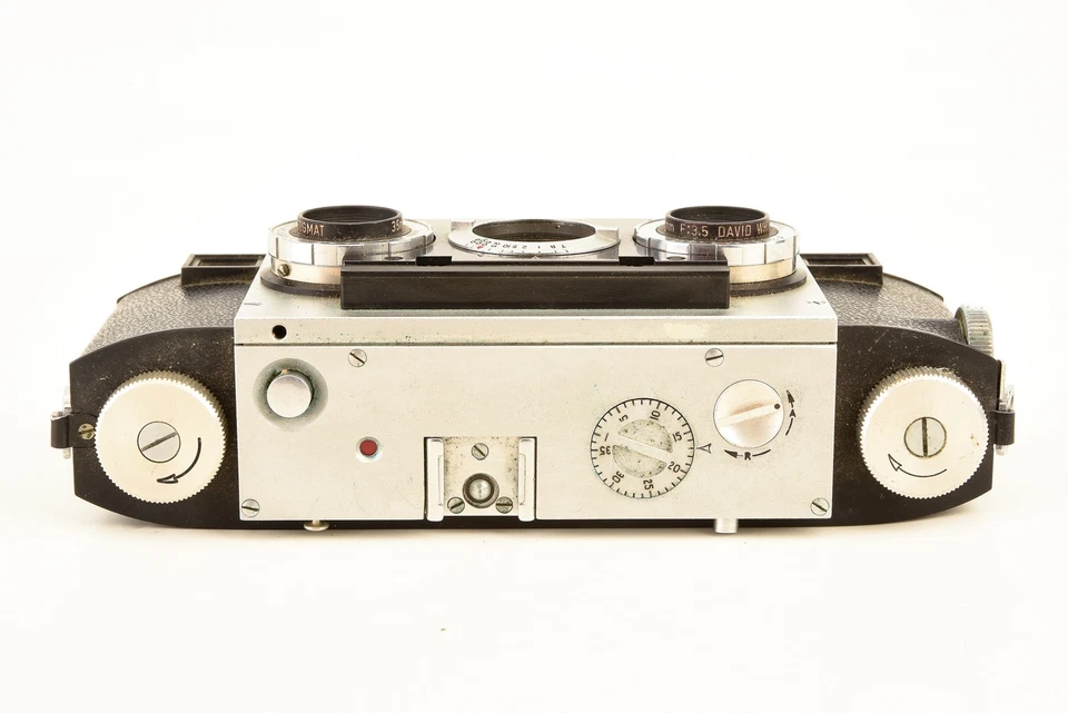 Cámara fotográfica telémetro 35 mm realista estéreo David White para piezas o reparación V26 Foto 4 de 4