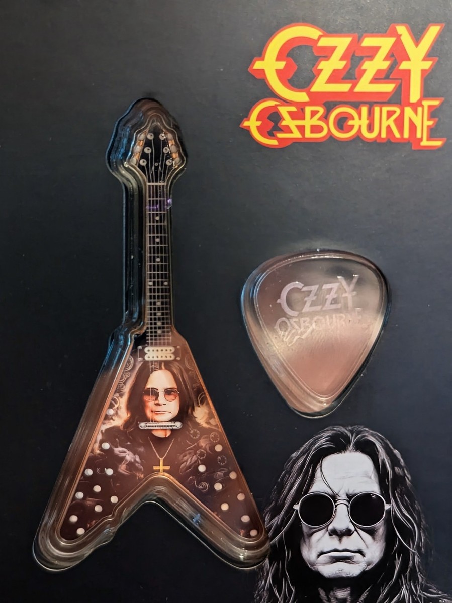 Ozzy Osborne 50 Gram/ Pick 4.6 Gr .999 Pure Copper Collectible