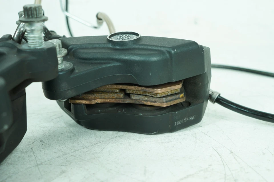 11 Harley Touring Street Glide Screamin Front Left Right Brake Calipers Line ABS - Image 4 of 4