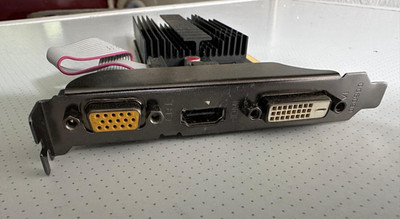 Grafikkarte PCI-E x1 1GB GDDR3 HDMI DVI VGA Zotac GeForce GT710 lautlos