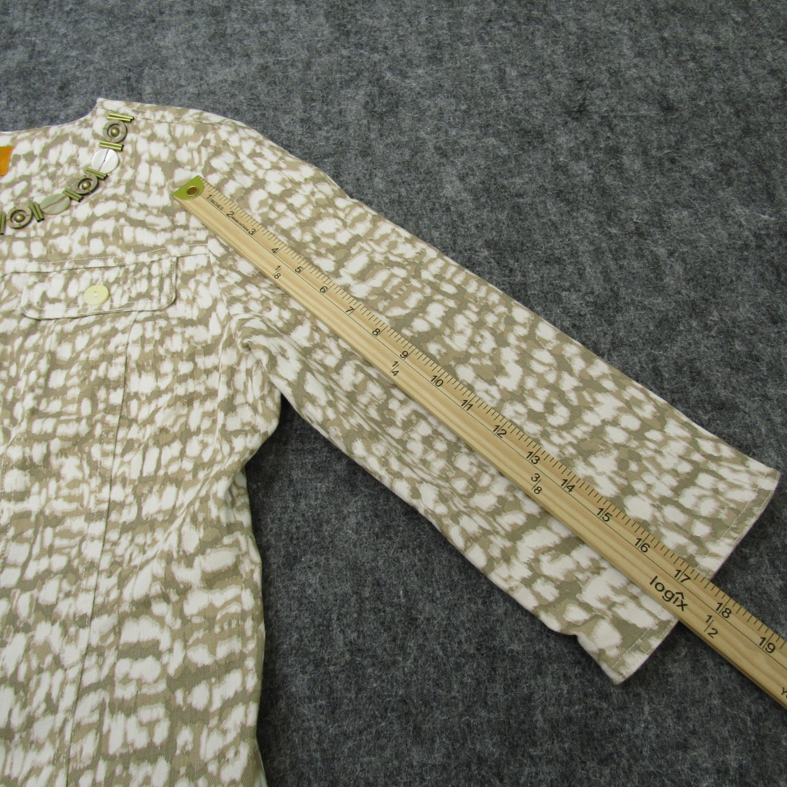 Ruby Rd. Jacket Blazer Button Up Round Neck Women… - image 12