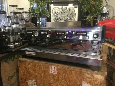 LA MARZOCCO LINEA CLASSIC 4 GROUP STAINLESS ESPRESSO COFFEE MACHINE COMMERCIAL