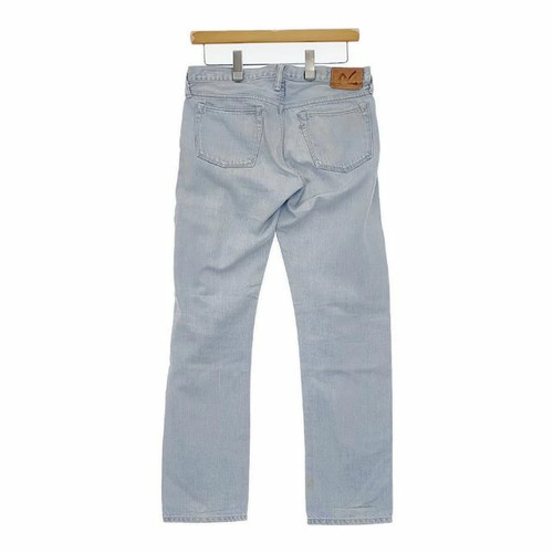 Pantalones de mezclilla para mujer 45R talla 29 azul claro Hikohime Hikehime usados - Imagen 2 de 10